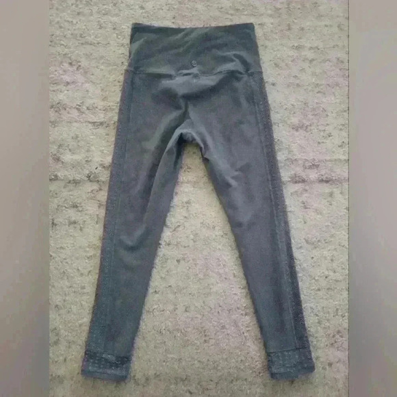 PrAna Womens Gray Faro High Rise 7/8 Legging In Chalkboard M - Picture 4 of 12